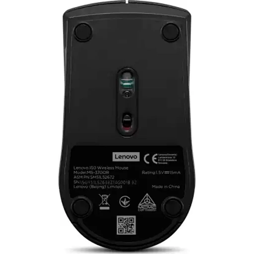 Миша Lenovo 150 Wireless Black (GY51L52638) [115504] - фото 2
