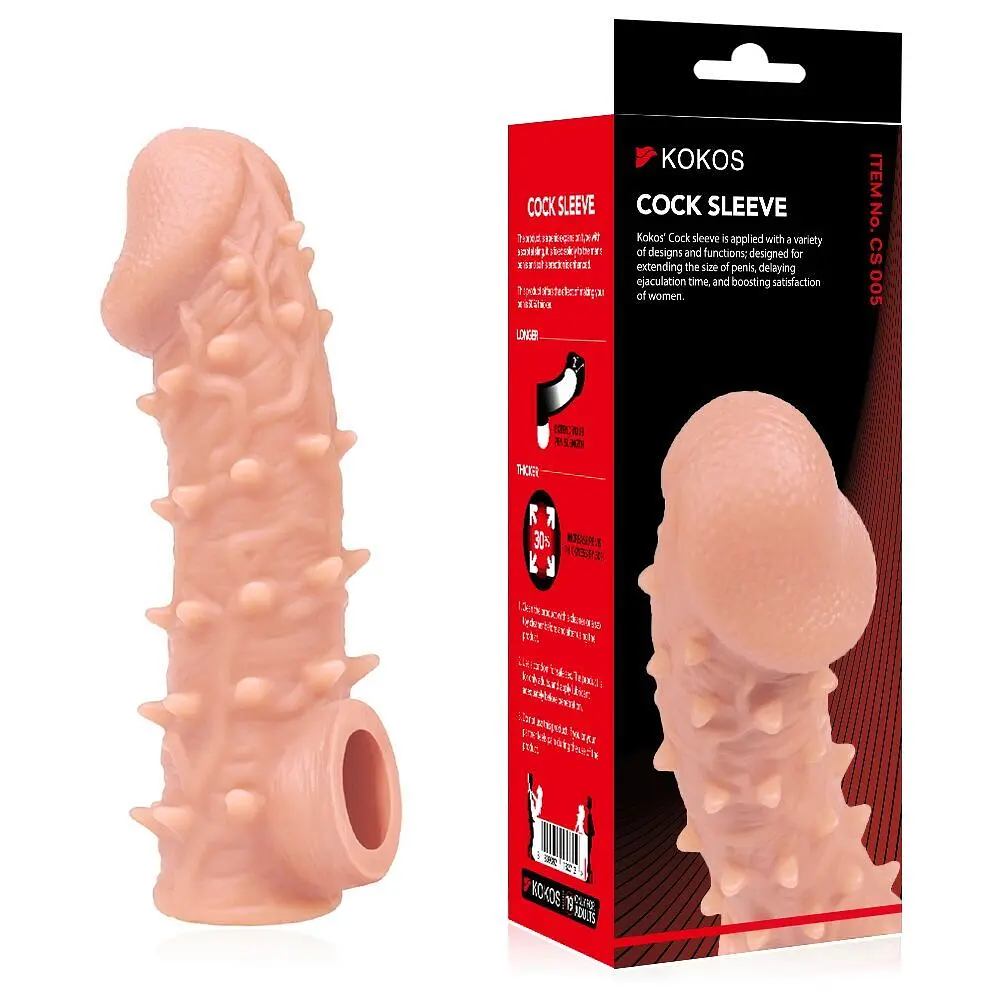 Насадка на член Kokos Cock Sleeve CS 005, L - фото 7