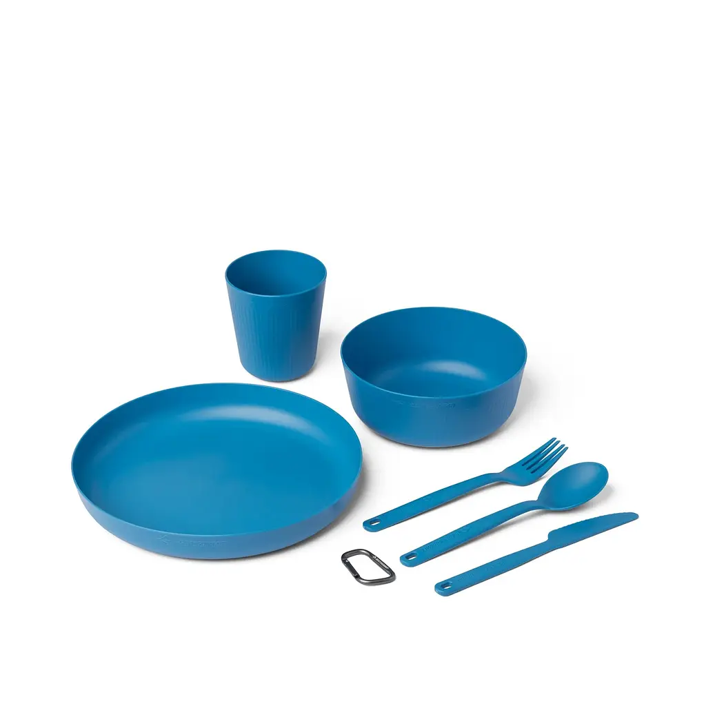 Набір посуду Sea to Summit Camp Dinnerware Set w/ Mesh Sack [6 Piece] Синій - фото 2