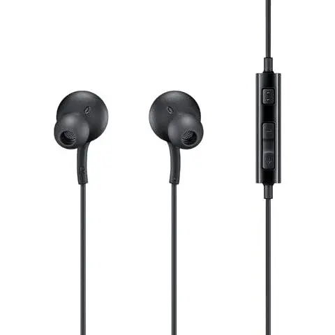 Навушники з проводом Samsung EG920L black з мікрофоном - фото 3