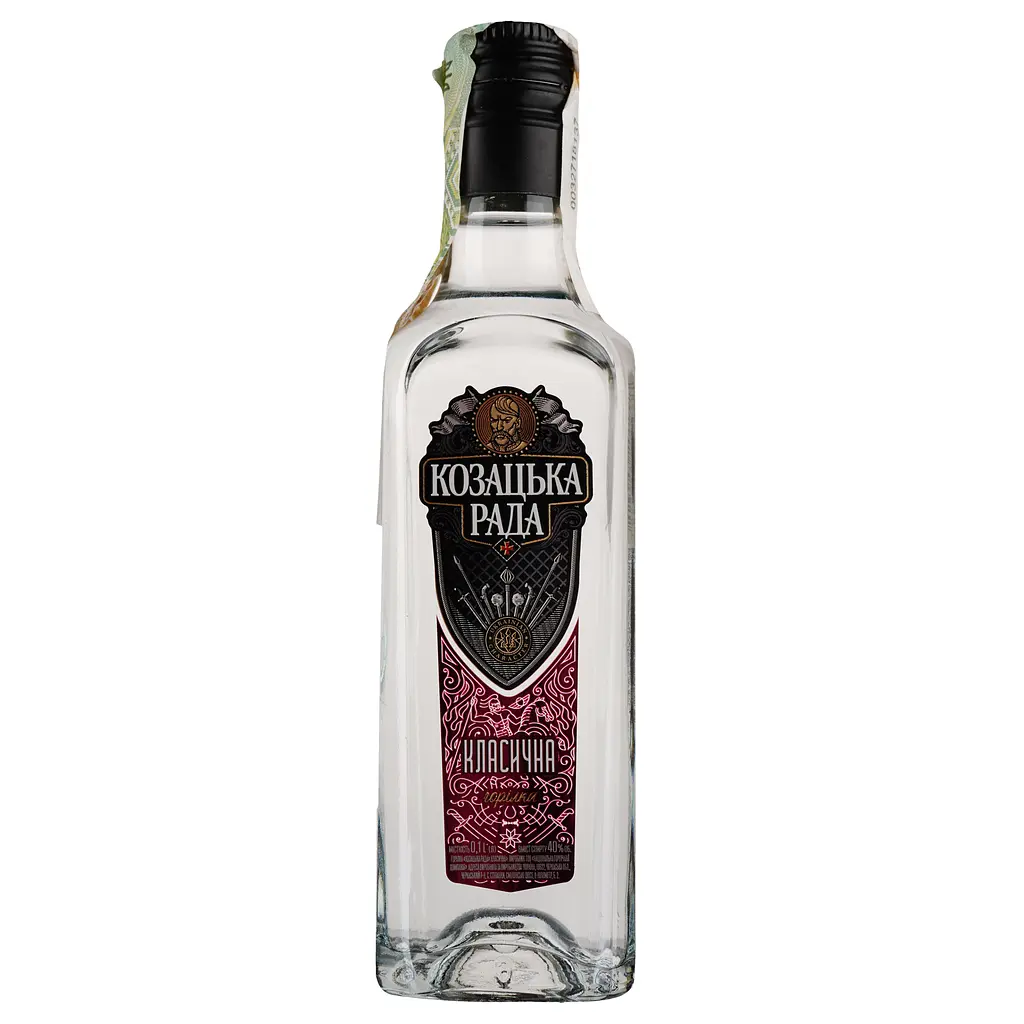 Водка Козацька Рада Классическая 40% 0.1 л - фото 2