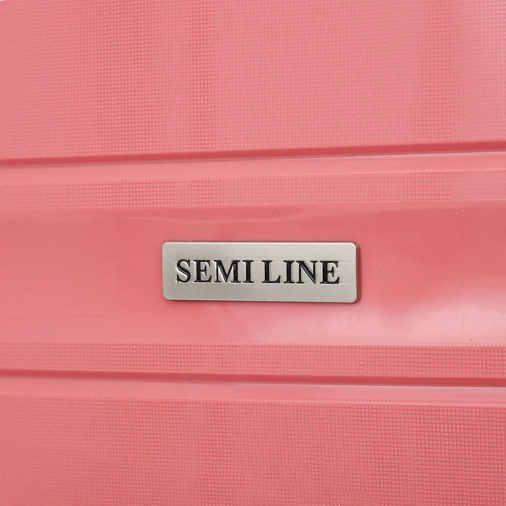 Валіза маленька під ручну поклажу Semi Line 20 дюймів (S) дюймів (S) Polypropylene Pink (T5615-1) - фото 9