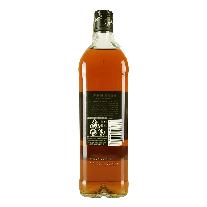 Виски John Barr Reserve Blended Scotch Whisky 40% 1 л - фото 2