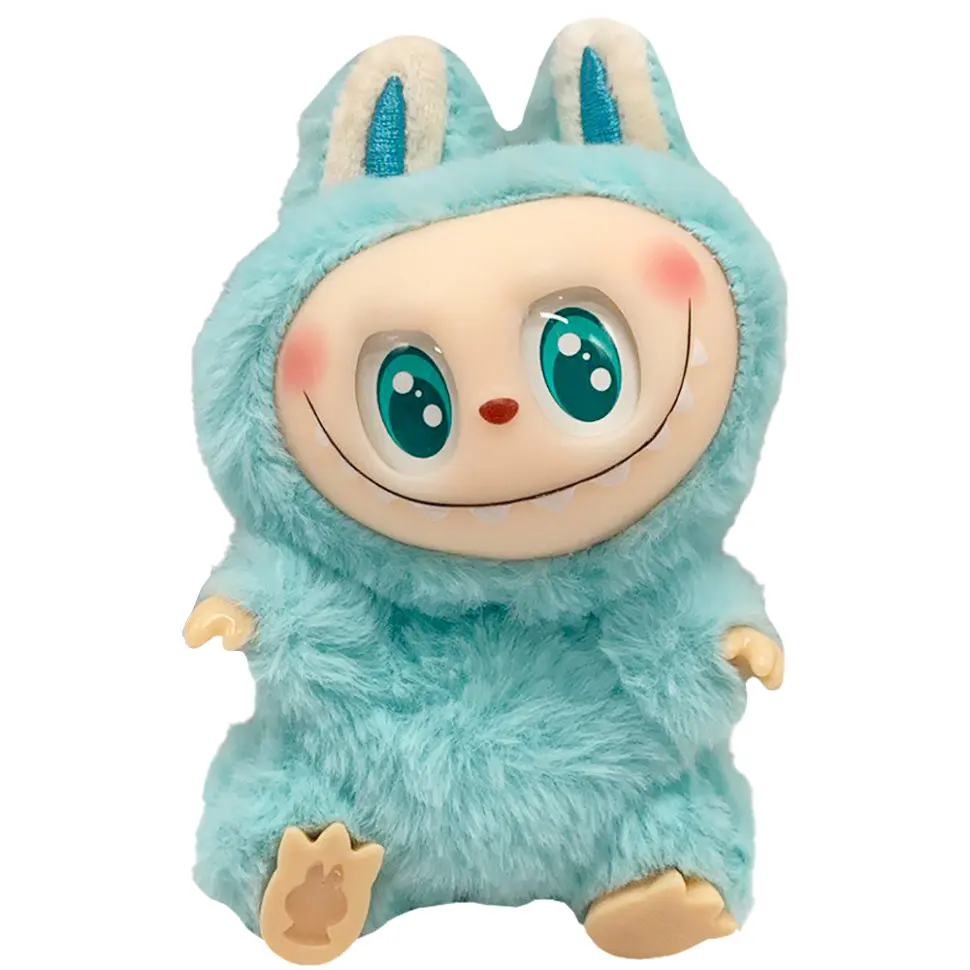 Дитяча м'яка іграшка-брелок The Monsters Labubu Labubu15 в асортименті - фото 3