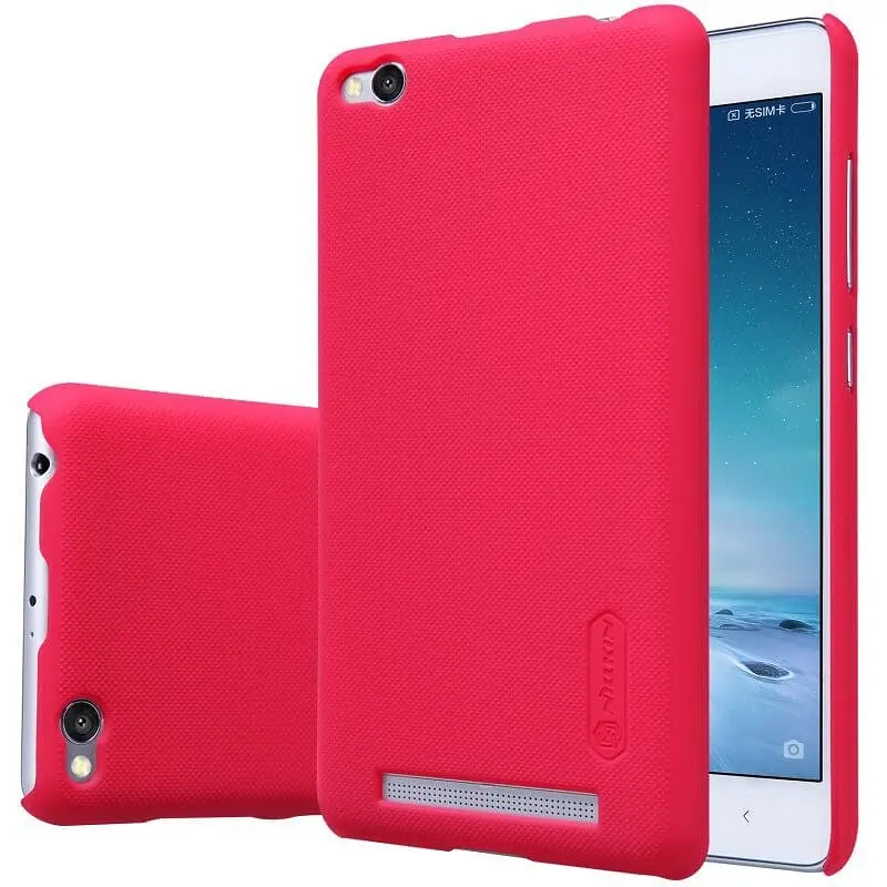 Чехол-накладка Nillkin Super Frosted Shield Xiaomi Redmi 3 Red - фото 2