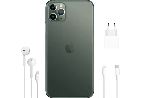 Мобільний телефон Apple iPhone 11 Pro Max 64GB Midnight Green (MWH22) - фото 4