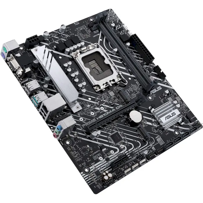 Материнська плата ASUS PRIME H610M-A D4-CSM (PRIME H610M-A D4-CSM) (Socket 1700, Intel H610, Micro-ATX) - фото 4