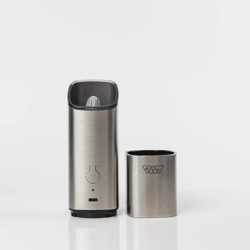 Набор электрических мельниц для соли, перца и специй KSL серебристо-черный - фото 5