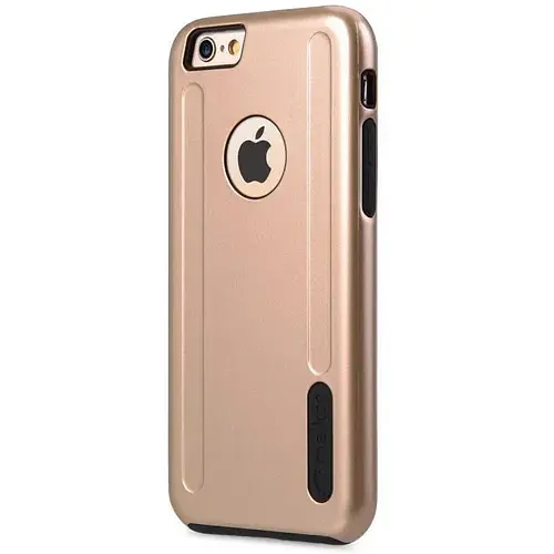Чохол Melkco для iPhone 6s Metallic Kubalt золотистий - фото 2