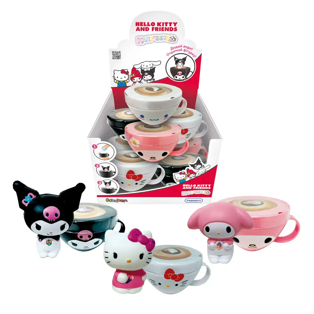 Колекційна фігурка-сюрприз HELLO KITTY ТА ДРУЗІ S2 – КАПУЧИНО (у диспл.) - фото 2