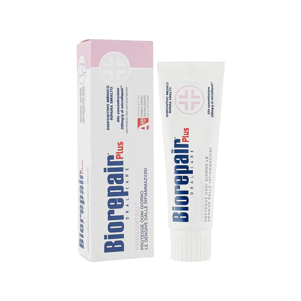 Зубна паста Biorepair Plus Пародонтогель 75 мл (8017331054345/8017331092248) - фото 2