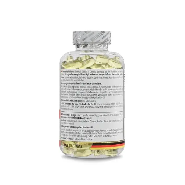 Жироспалювач MST Nutrition CLA 4000, 184 капсул - фото 3