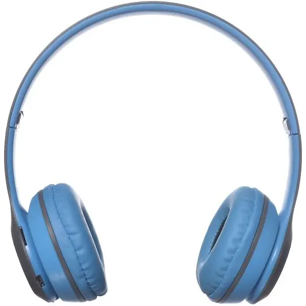 Бездротові Bluetooth навушники Wireless Headset P47 Blue - фото 2