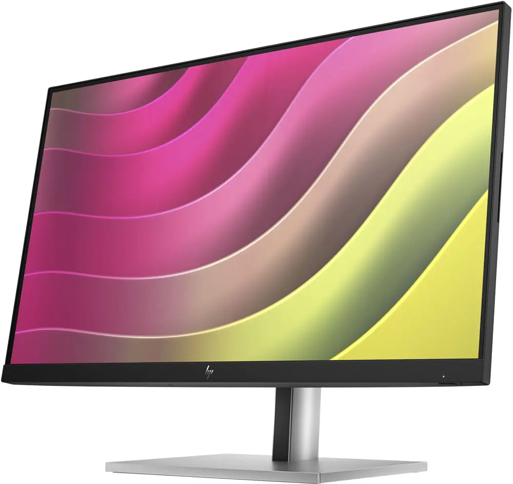 TFT 23.8` HP E24t G5, IPS, 75Hz, сенсорний, HDMI, DP, USB-hub, HAS, Pivot, чорно-сріблястий - фото 3