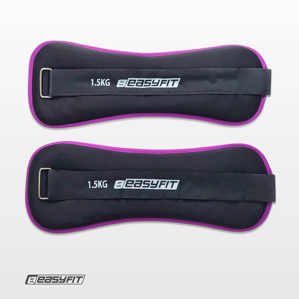 Обтяжувачі EasyFit Comfort 1,5 кг для ніг та рук з металом (пара) - фото 11