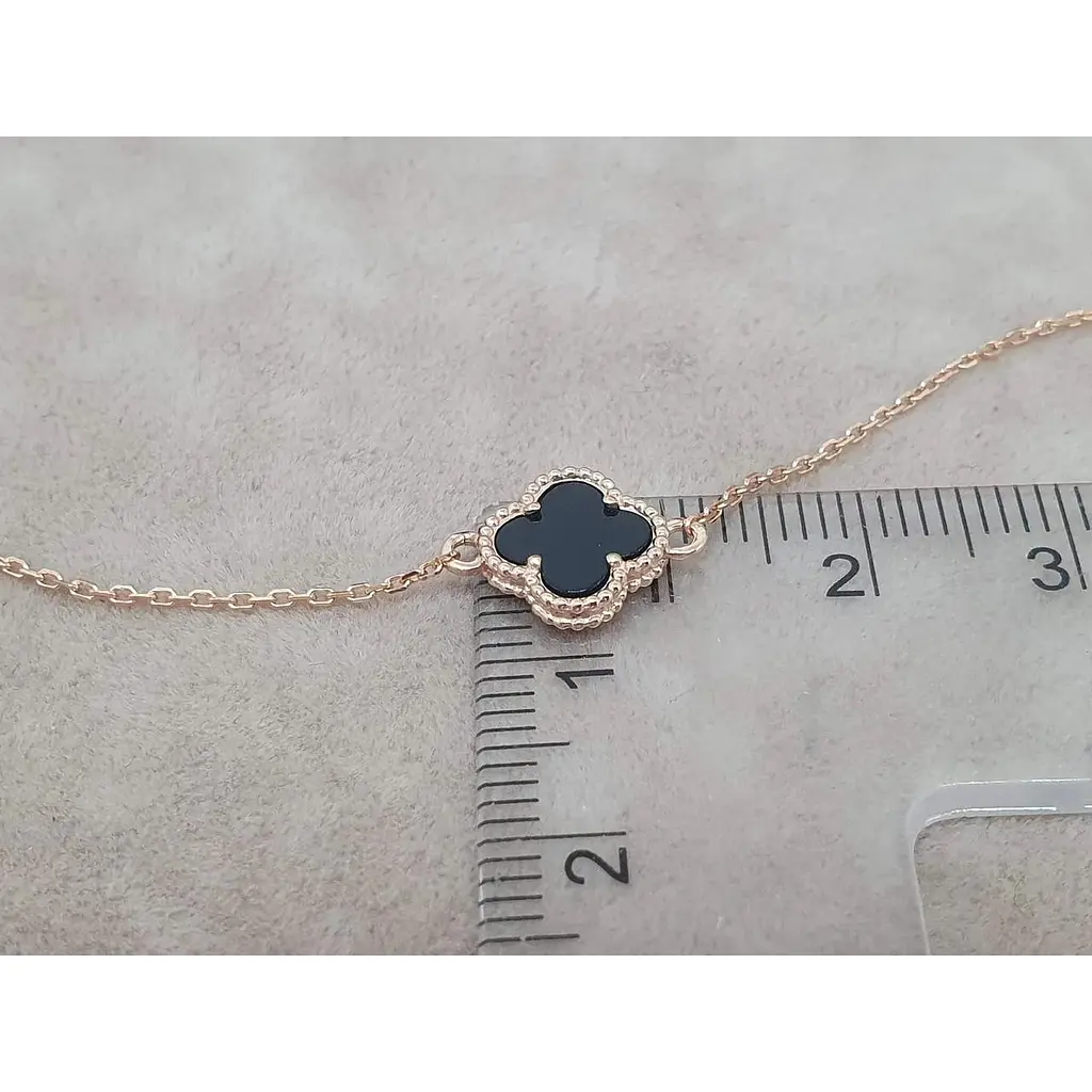 Золоте кольє Платон Конюшина з агатом. 1Н122/67Б 40 - фото 4