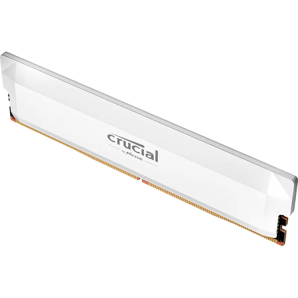Модуль памяти Crucial DDR5 16GB Pro 6000Mhz Overclocking UDIMM CL36 White (CP16G60C36U5W) - фото 2