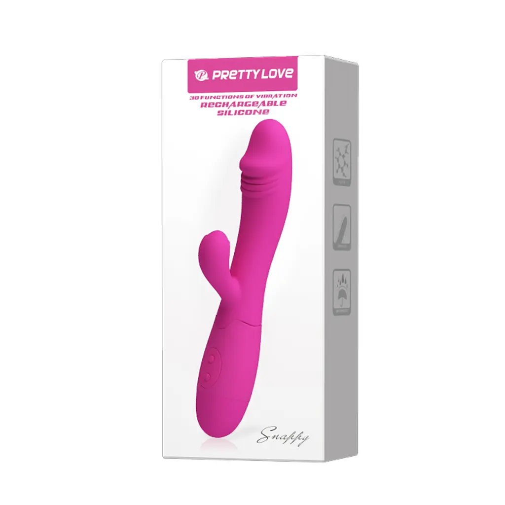 Вібратор Pretty Love Snappy Vibrator Pink - фото 2