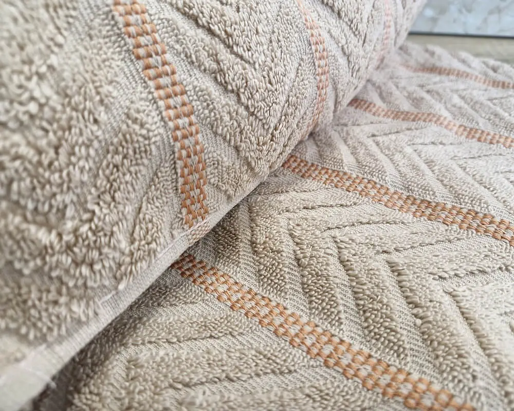 Набір турецьких махрових рушників Cestepe MicroCotton Premium 3 штуки 70x140 Multi 2 щільність 600 г/м2 - фото 9