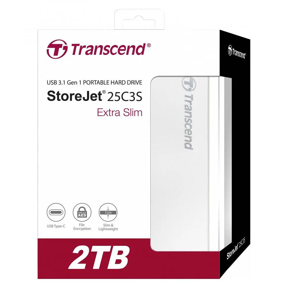 Жорсткий диск Transcend StoreJet 25C3S 2 TB (TS2TSJ25C3S) - фото 4