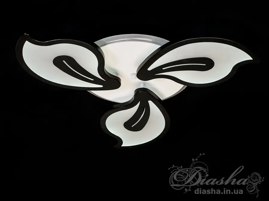 Пріпотолочние люстри Diasha 8093/3BK LED dimmer - фото 3