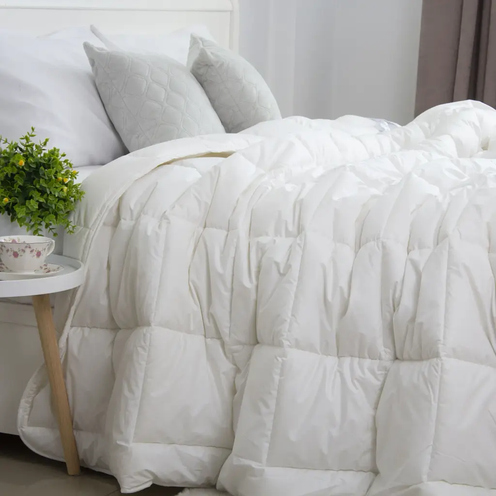 Ковдра демісезонна Cote Blanc Wool ТЕП овеча вовна 150x210 см - фото 4