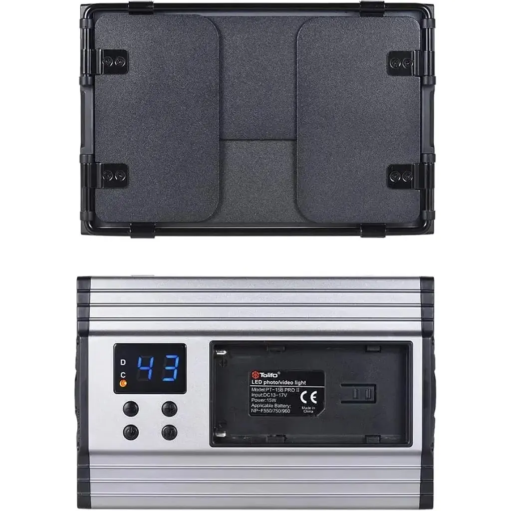 Накамерный свет Tolifo PT-15B Pro II 15W color 3200-5600K [110707] - фото 4