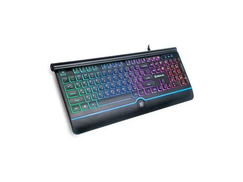 Клавіатура REAL-EL Comfort 8000 Backlit Black USB (EL123100033) - фото 2