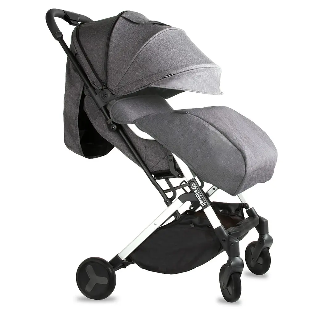 Прогулочная коляска Kidwell Mavero Silver/Black - фото 3