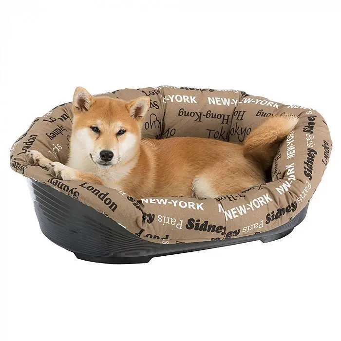 Подушка та пластиковий лежак для собак та котів Ferplast SOFA' (FR70228999) - фото 3