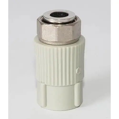 Муфта PPR комбинированная с накидной гайкой VITOPlast Ø 20х1/2" 30412 - фото 4