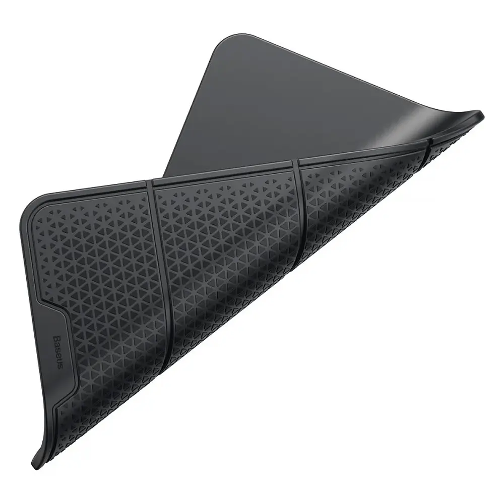 Килимок антиковзкий для телефону Baseus Folding Bracket Antiskid Pad SUWNT-01 (Чорний) - фото 3