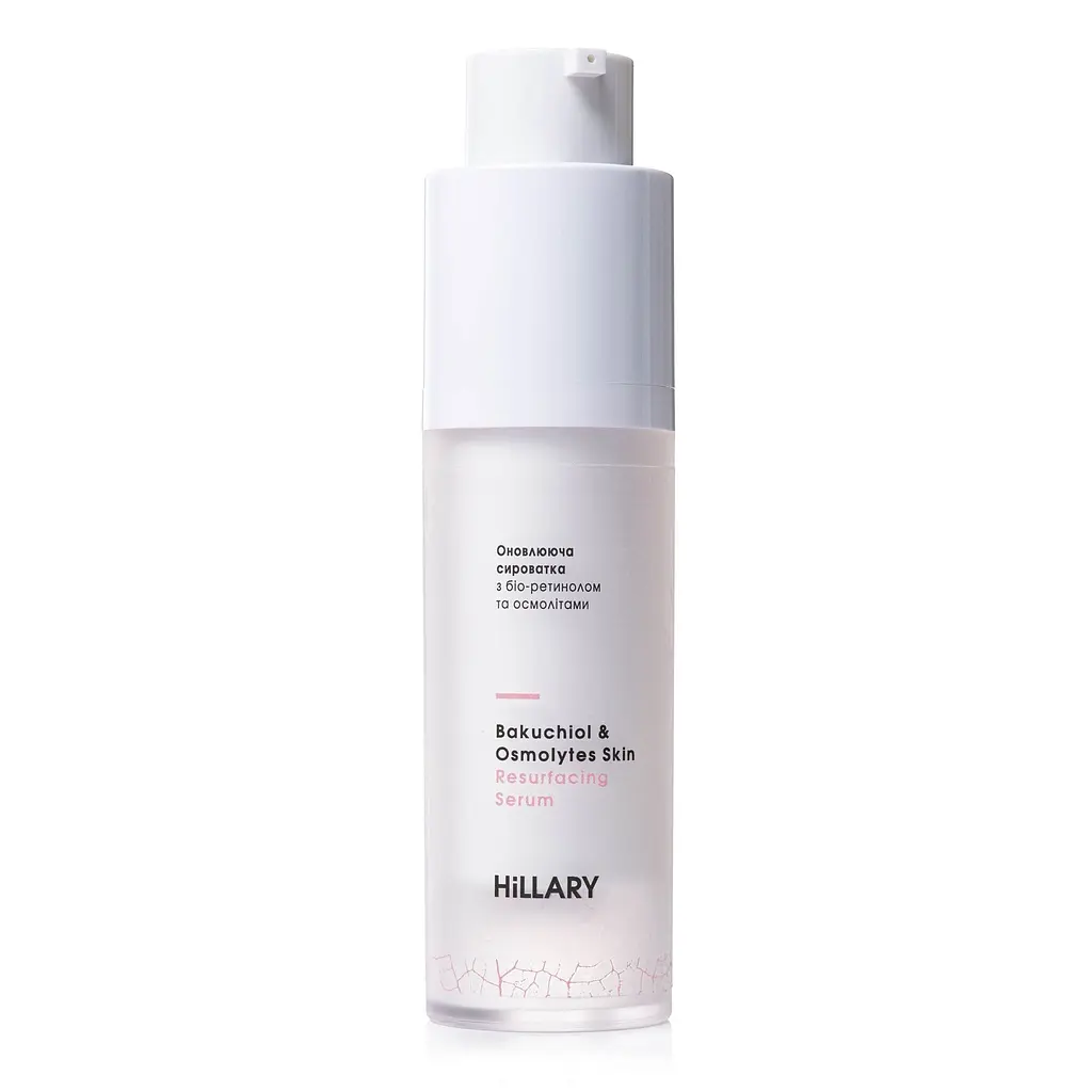 Оновлююча сироватка з біо-ретинолом та осмолітами Bakuchiol & Osmolytes Skin Resurfacing Serum Hillary 30 мл - фото 3