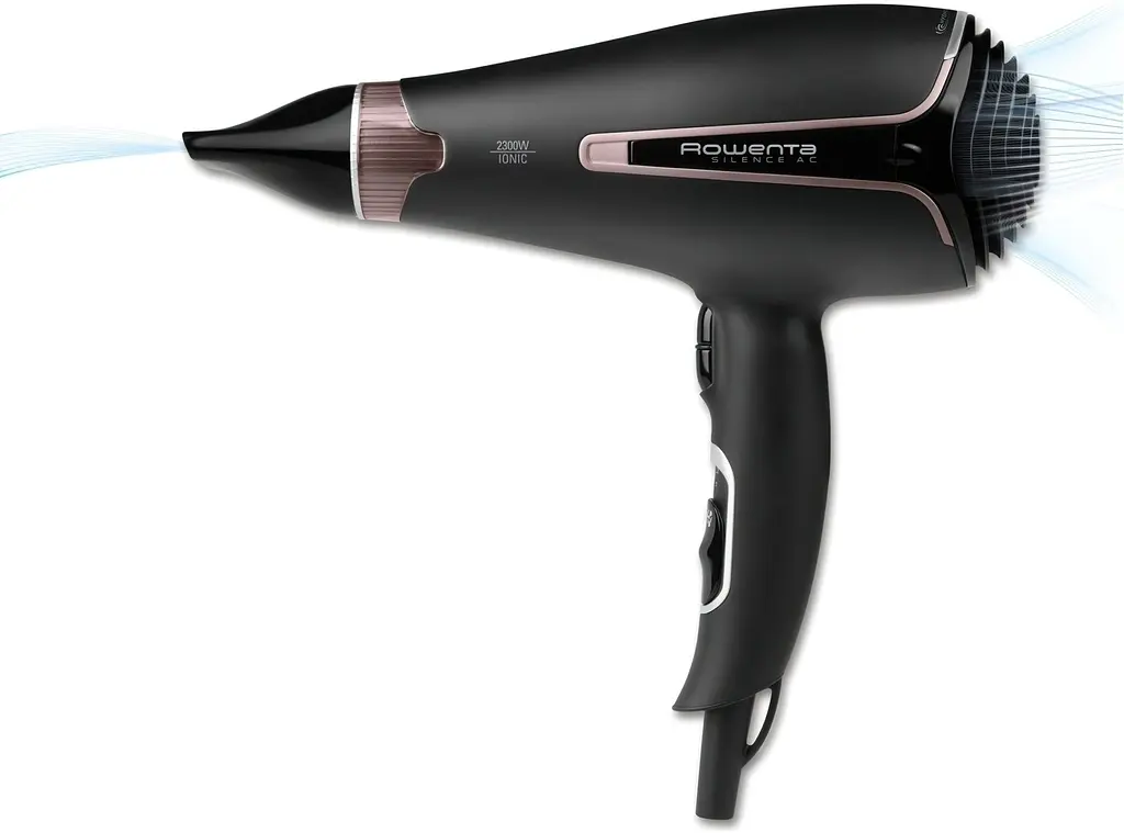 Фен Rowenta Premium Care Silence Pro AC, чорний (CV7920F0) - фото 4