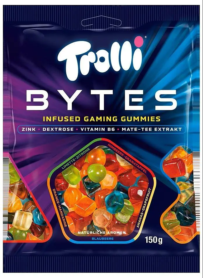 Желейные конфеты Trolli Bytes 150 г (4000512463696)