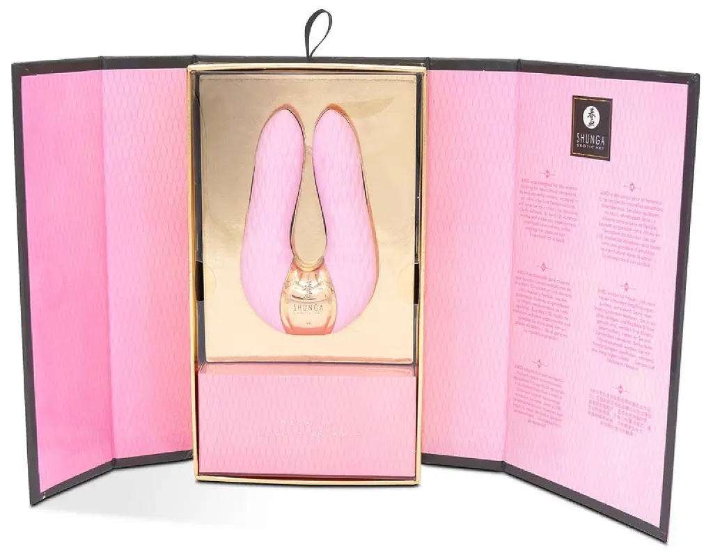 Вібратор Shunga Aiko Intimate 10.8 см рожевий - фото 7