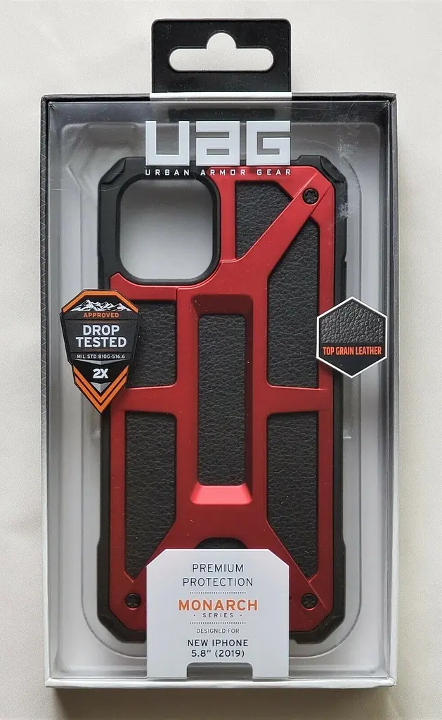 Чохол протиударний UAG Monarch для iPhone 11 Pro (5.8") Crimson - фото 2