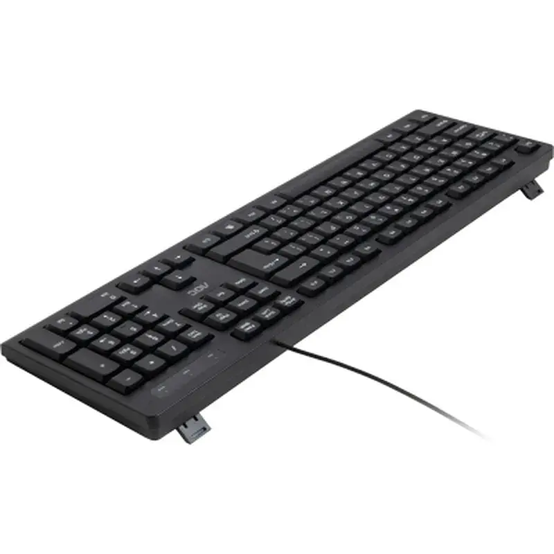 Клавіатура AOC KB100B USB UA Black (KB100B/97) - фото 7