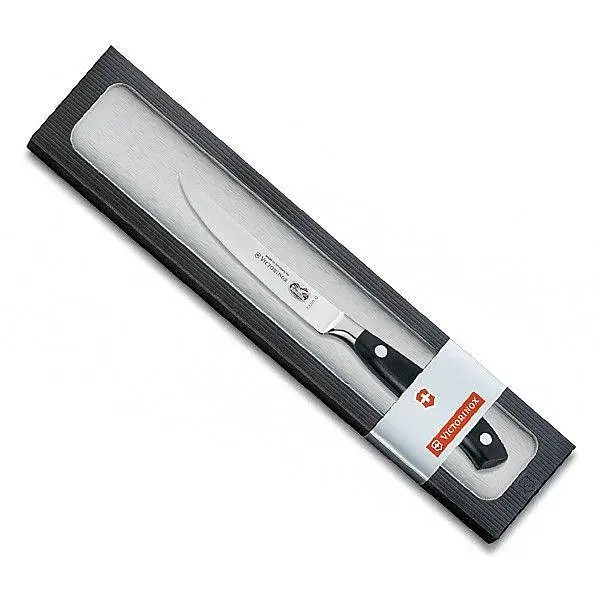 Кухонний ніж Victorinox Grand Maitre Steak лезо 12см з чорн. ручкою у подар.упак. - фото 3