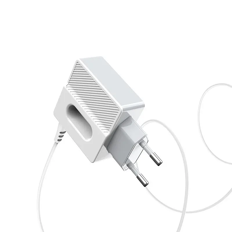 Зарядний адаптер Hoco C75 Imperious DC5V 2.4 A EU штекер подвійний USB вихід - фото 5