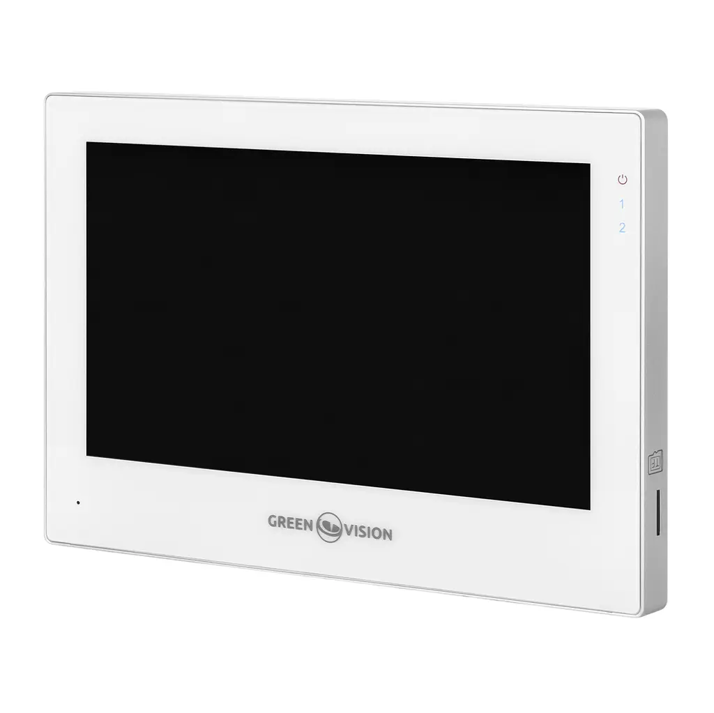 Кольоровий Wi-Fi AHD відеодомофон GreenVision GV-059-AHD-M-VD7SD White - фото 2