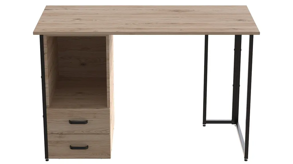 Комп'ютерний стіл Ferrum-decor Отто 75x120x60 чорний ДСП Дуб Сан-Марино 16мм (FRD-103574) - фото 3