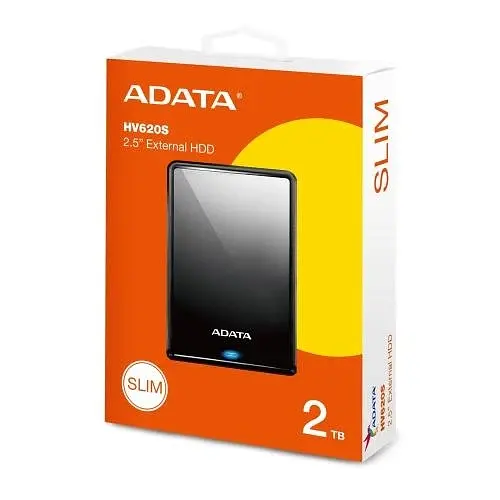 Зовнішній жорсткий диск 2Tb HV620S, Black ADATA teh0020841 - фото 3