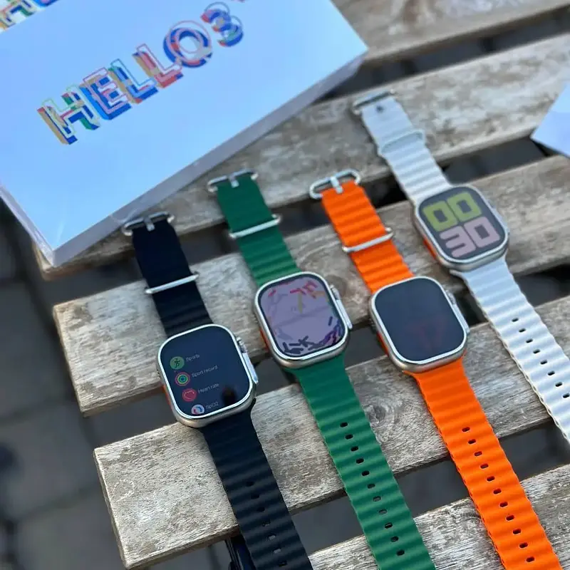 Смарт-годинник ULTRA 1-1 Smart Watch 49 мм помаранчевий - фото 2