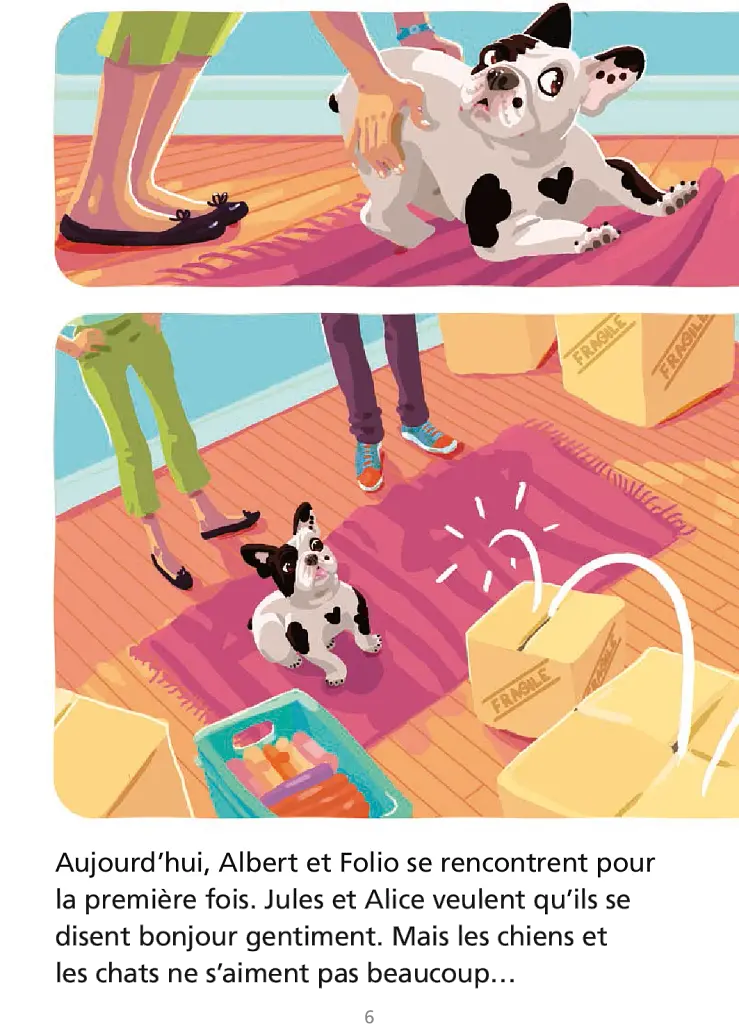 A1. Albert et Folio. Une nouvelle famille + CD audio - фото 7