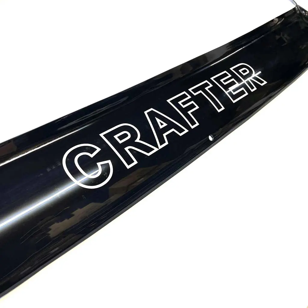 Дефлектор капоту мухобійка Volkswagen Crafter 2006-2016 Voron Glass - фото 2