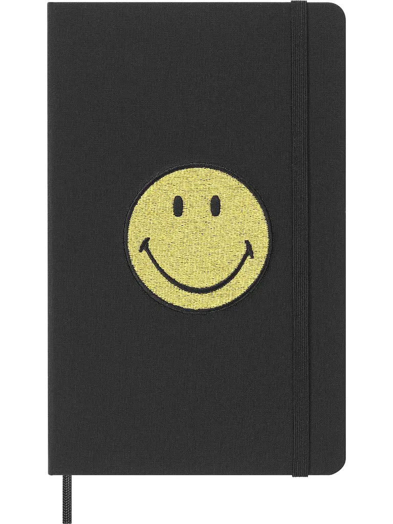 Записник Moleskine Smiley середній, Лінійка Канва в подарунковому боксі (LESMILEYNTBKCLT) - фото 3