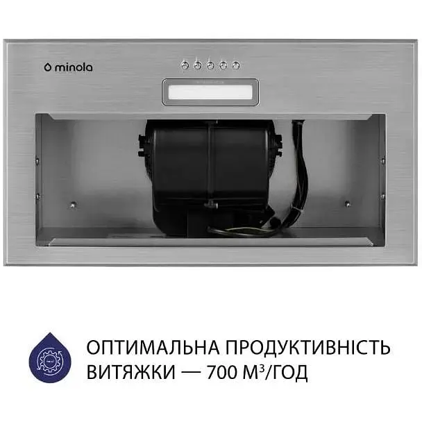 Витяжка вбудована Minola HBI 5214 I 700 LED - фото 5