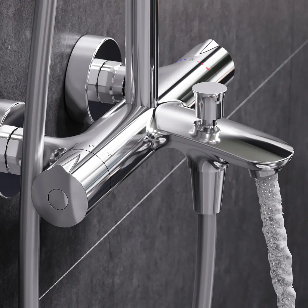 Душевая система ShowerSpot с термостатом AM.PM Like F0780500 - фото 5