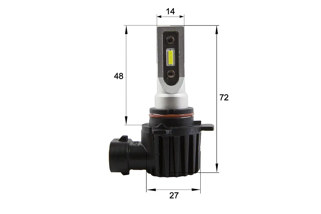 Комплект світлодіодних ламп Sho-Me F3 HIR2 20W - фото 2